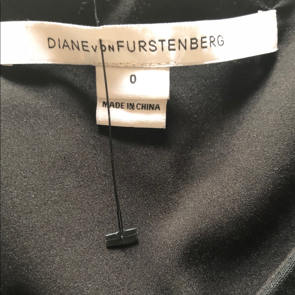 Diane von Furstenberg Black Sheath Dress - Picture 8 of 10